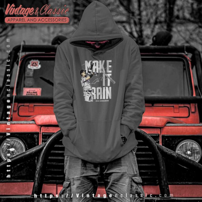 Josh Donaldson New York Yankees Make It Rain Hoodie Josh Donaldson New York Yankees Make It Rain Hoodie