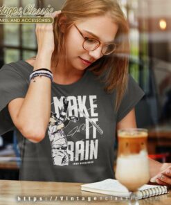 Josh Donaldson New York Yankees Make It Rain Women TShirt