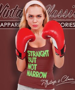 Josh Hutcherson Straight But Not Narrow Org Tank Top Racerback