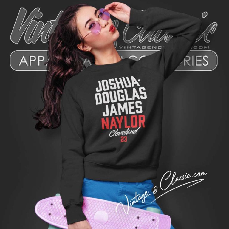 Joshua Douglas James Josh Naylor Cleveland Guardians Sweatshirt Joshua Douglas James Josh Naylor Cleveland Guardians Sweatshirt