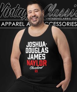 Joshua Douglas James Josh Naylor Cleveland Guardians Tank Top Racerback