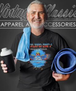 Journey Freedom Shirt Tour 2024 Journey With Toto V Neck TShirt