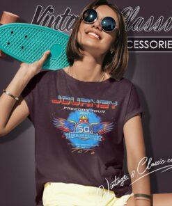 Journey Freedom Shirt Tour 2024 Journey With Toto Women T Shirt