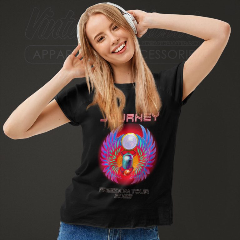 Journey Freedom Tour Women T Shirt Journey Freedom Tour Women T Shirt