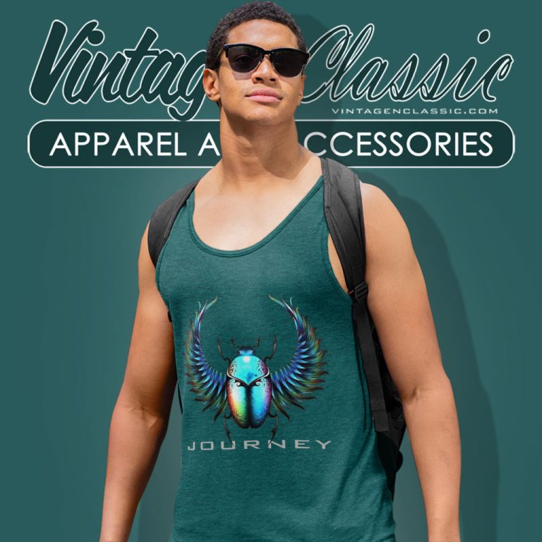 Journey Logo Artwork Tank Top Racerback Journey Logo Artwork Tank Top Racerback