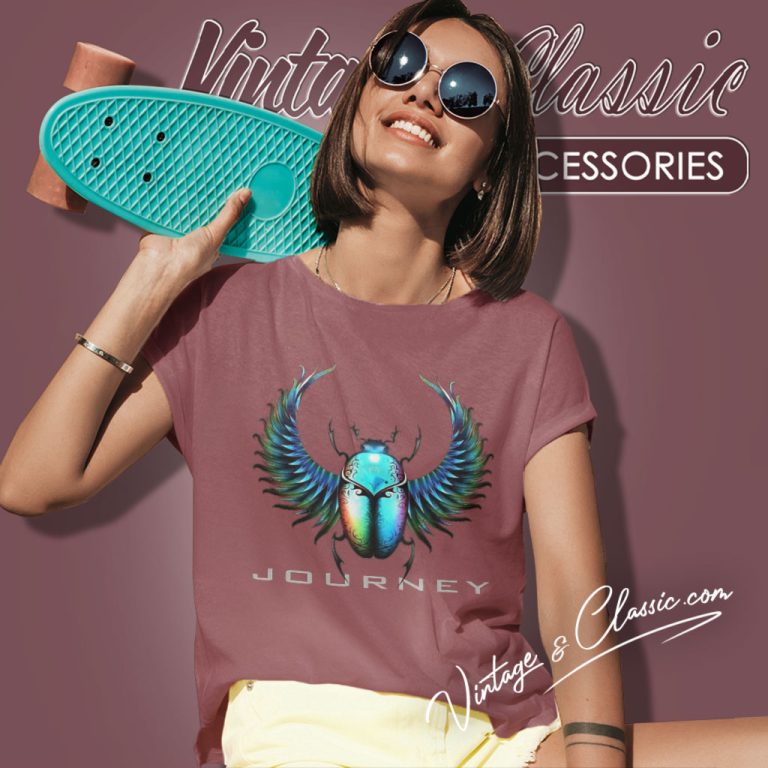 Journey Logo Artwork Women T Shirt Journey Logo Artwork Women T Shirt