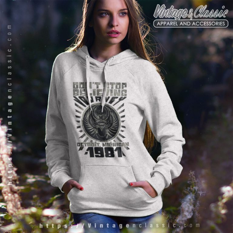 Journey Shirt Do Not Stop Believing Live 1981 Hoodie Journey Shirt Do Not Stop Believing Live 1981 Hoodie