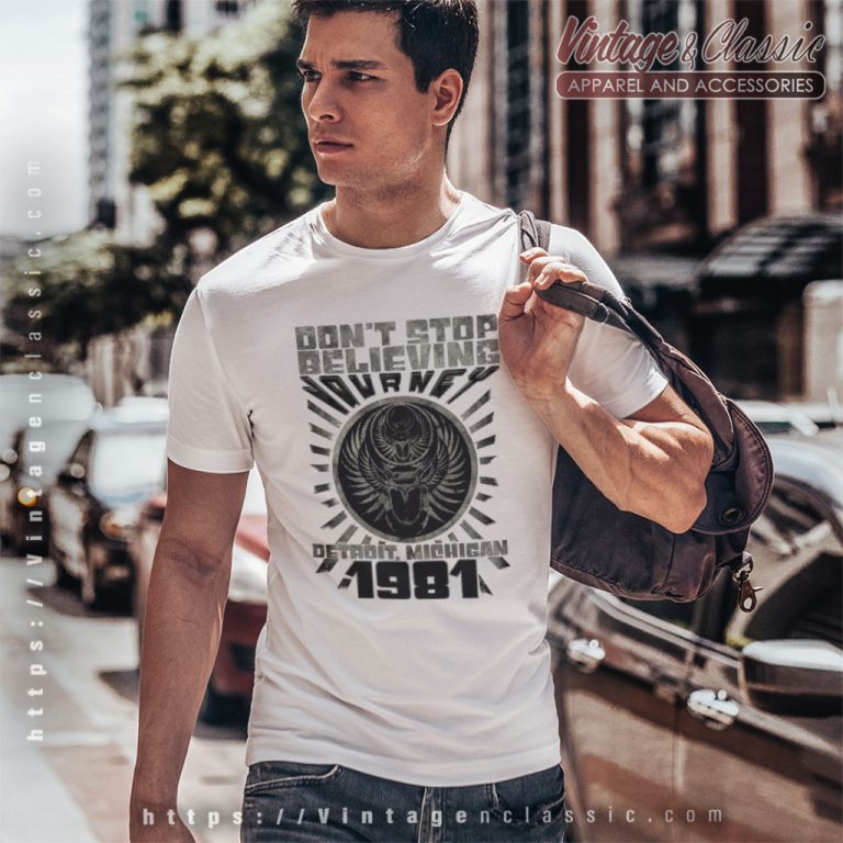 Journey Shirt Do Not Stop Believing Live 1981 T Shirt Journey Shirt Do Not Stop Believing Live 1981 T Shirt