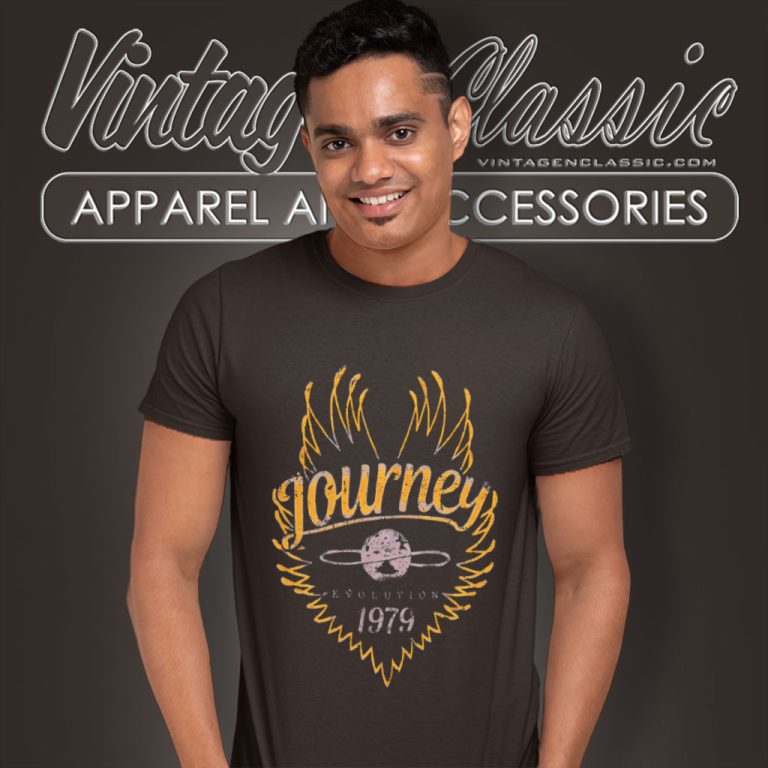 Journey Shirt Evolution Tour 1979 T Shirt Journey Shirt Evolution Tour 1979 T Shirt