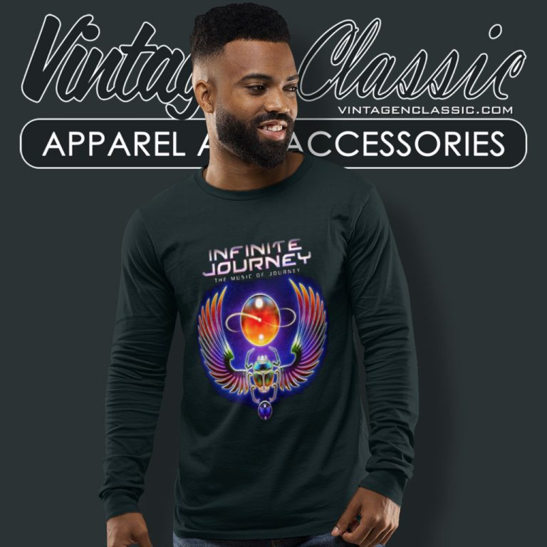 Journey Shirt Infinite Music Of Journey Long Sleeve Tee Journey Shirt Infinite Music Of Journey Long Sleeve Tee