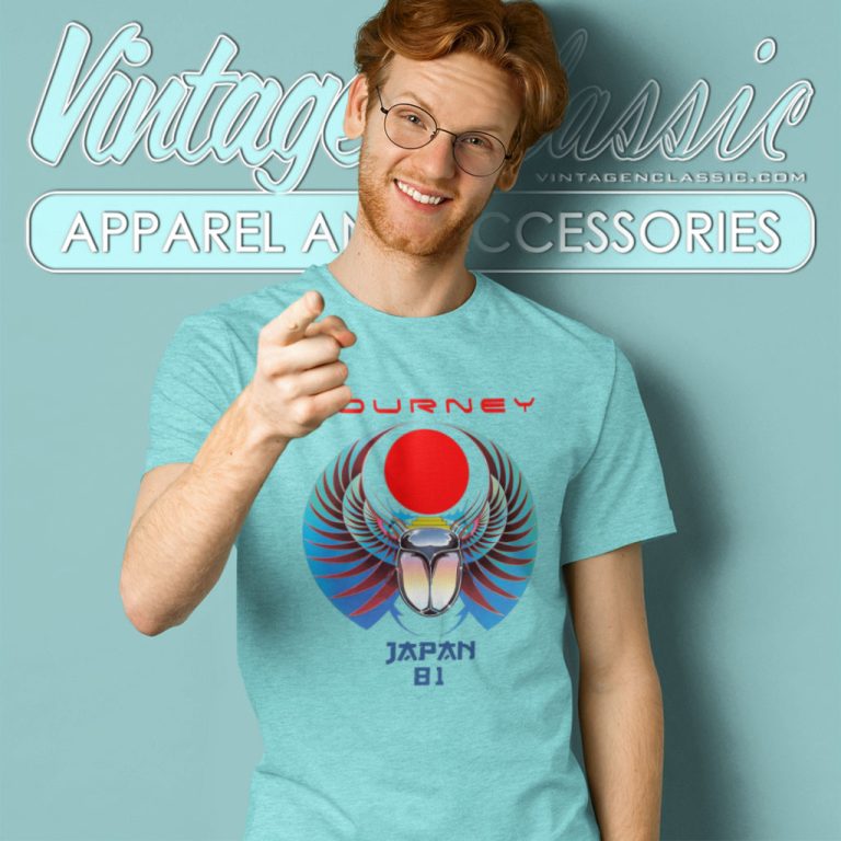 Journey Shirt Japan Tour 1981 T Shirt Journey Shirt Japan Tour 1981 T Shirt