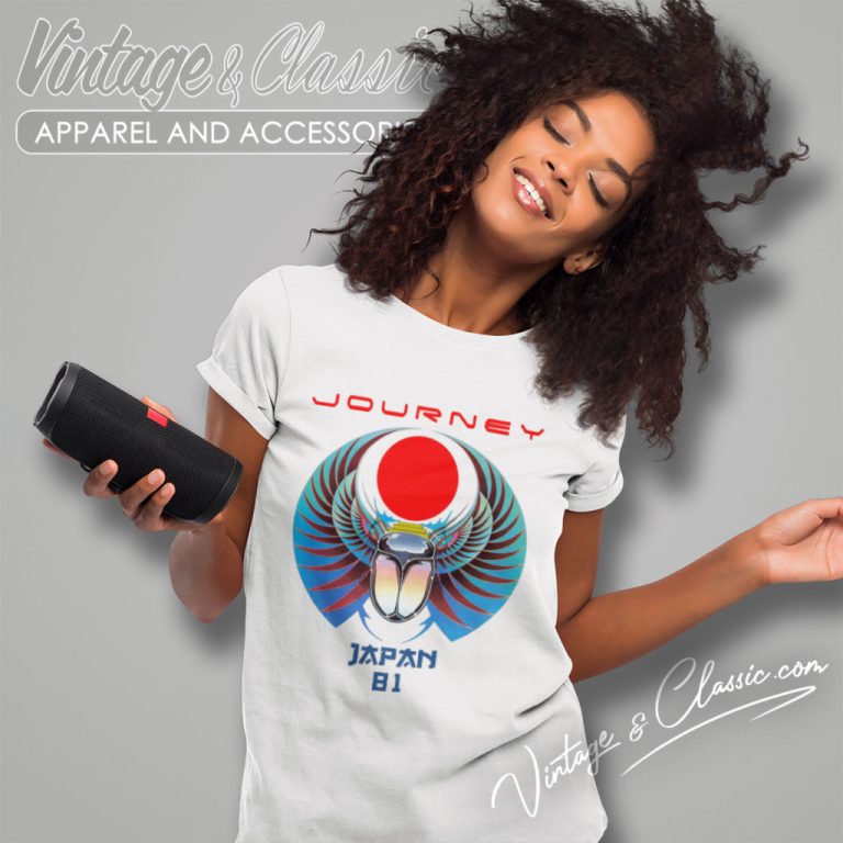 Journey Shirt Japan Tour 1981 Women T Shirt Journey Shirt Japan Tour 1981 Women T Shirt