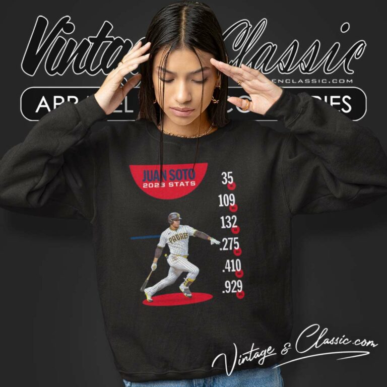 Juan Soto 2023 Stats Shirt Juan Soto Is Primed Bronx Sweatshirt Juan Soto 2023 Stats Shirt Juan Soto Is Primed Bronx Sweatshirt