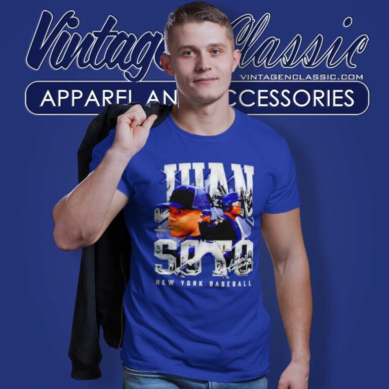 Juan Soto Yankees Collage Signature T Shirt Juan Soto Yankees Collage Signature T Shirt