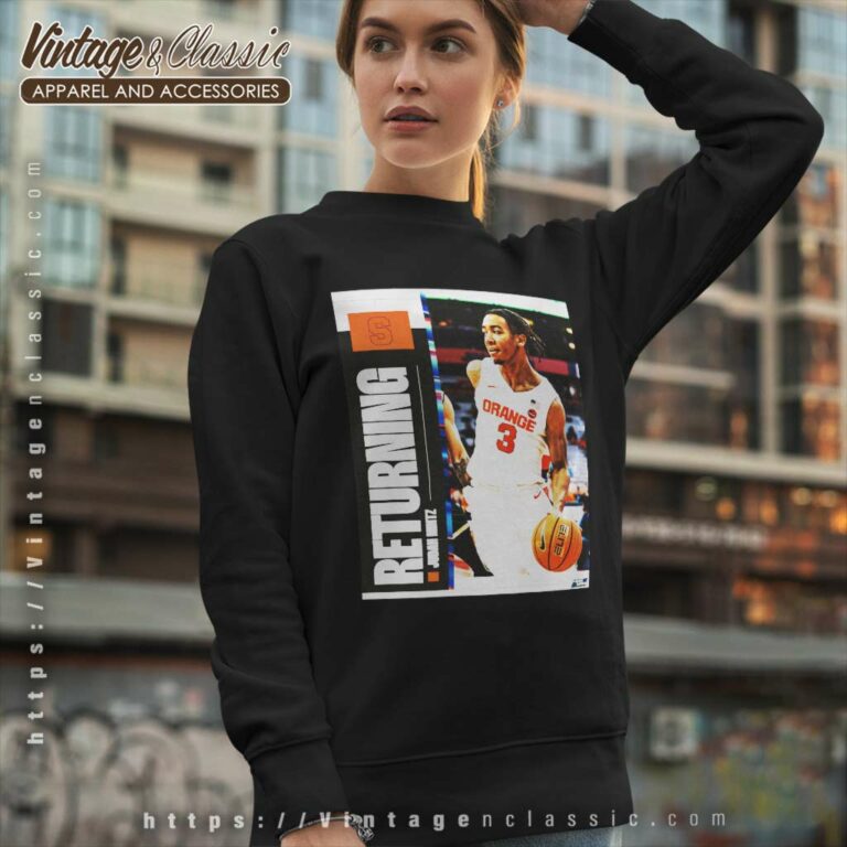 Judah Mintz Will Return To Syracuse Sweatshirt Judah Mintz Will Return To Syracuse Sweatshirt