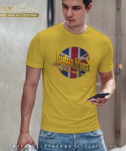 Judas Priest 50 Years Union Jack Circle Shirt 5 Judas Priest 50 Years Union Jack Circle Shirt