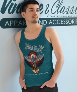 Judas Priest Angel Of Retribution Tank Top Racerback
