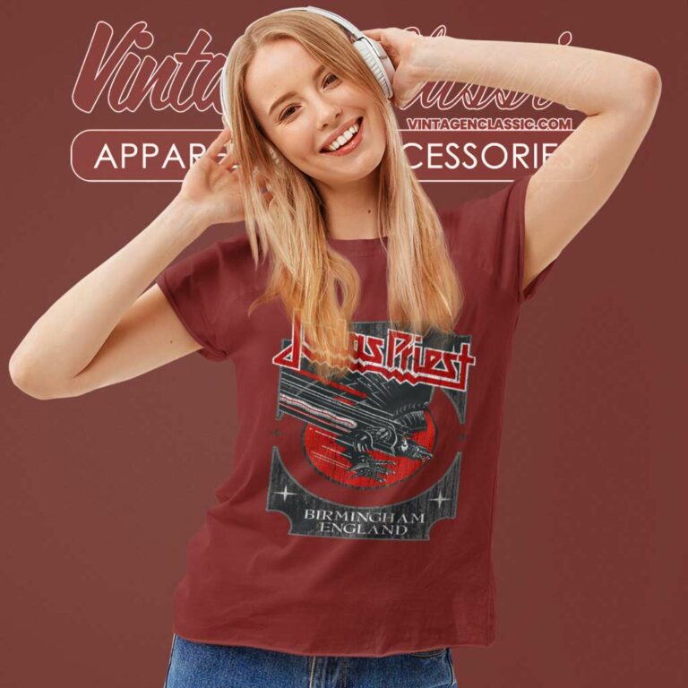Judas Priest Birmingham England Women TShirt Judas Priest Birmingham England Women TShirt