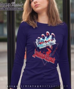 Judas Priest British Steel Graphic Picture Shirt 4 Judas Priest British Steel Graphic Picture Longsleeves