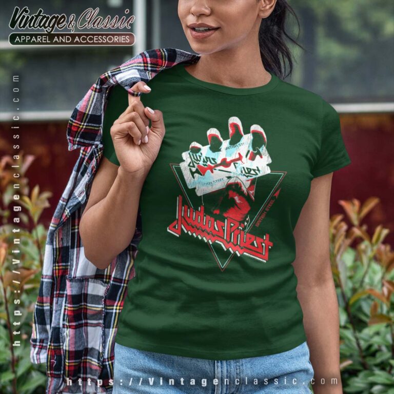 Judas Priest British Steel Graphic Picture Tshirt Judas Priest British Steel Graphic Picture Tshirt