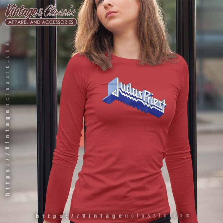 Judas Priest Defender Logo Longsleeves Judas Priest Defender Logo Longsleeves