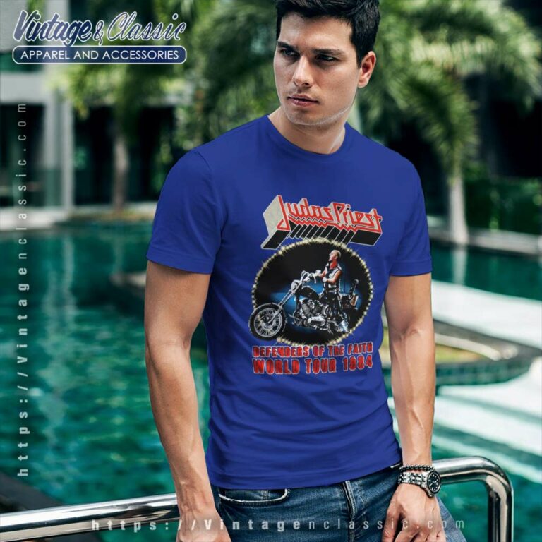 Judas Priest Defenders World Tour T Shirt Judas Priest Defenders World Tour T Shirt