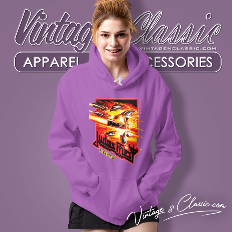 Judas Priest Firepower Figures Hoodie Judas Priest Firepower Figures Hoodie