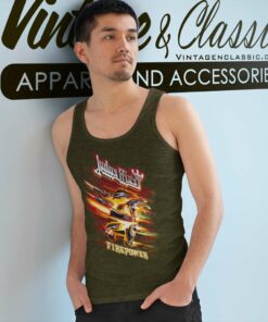 Judas Priest Firepower Tour 2018 Tank Top Racerback