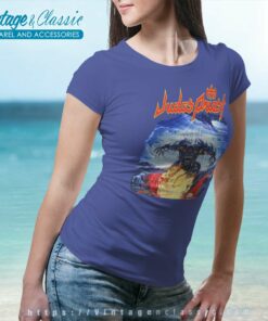 Judas Priest Jugulator Tour 1998 Shirt 6 Judas Priest Jugulator Tour 1998 Women TShirt