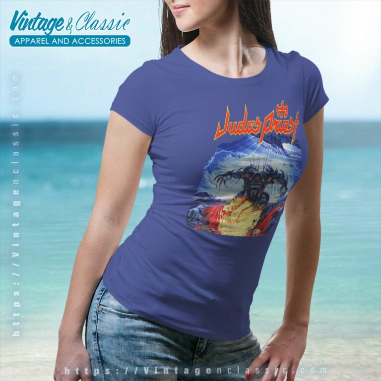 Judas Priest Jugulator Tour 1998 Women TShirt Judas Priest Jugulator Tour 1998 Women TShirt