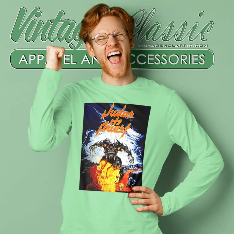 Judas Priest Jugulator Tour Long Sleeve Tee Judas Priest Jugulator Tour Long Sleeve Tee
