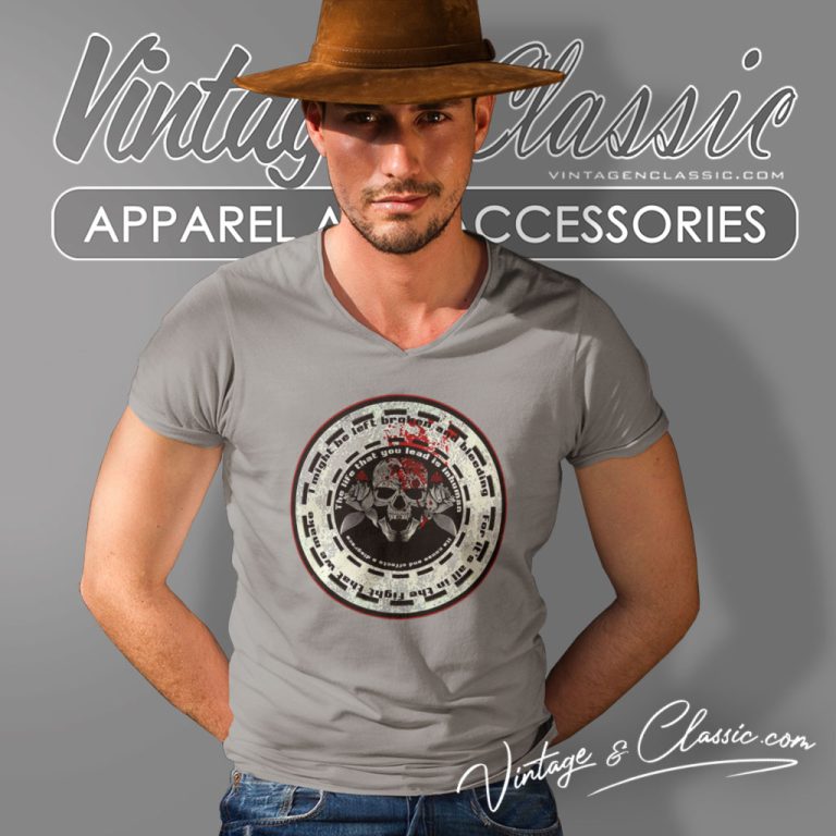 Judas Priest Lightning Strike V Neck TShirt Judas Priest Lightning Strike V Neck TShirt