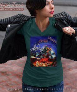 Judas Priest Painkiller Shirt 6 Judas Priest Painkiller V Neck TShirt