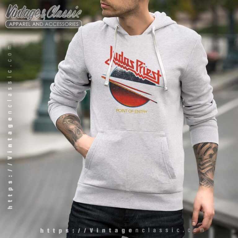 Judas Priest Point Of Entry Men Hoodie Judas Priest Point Of Entry Men Hoodie