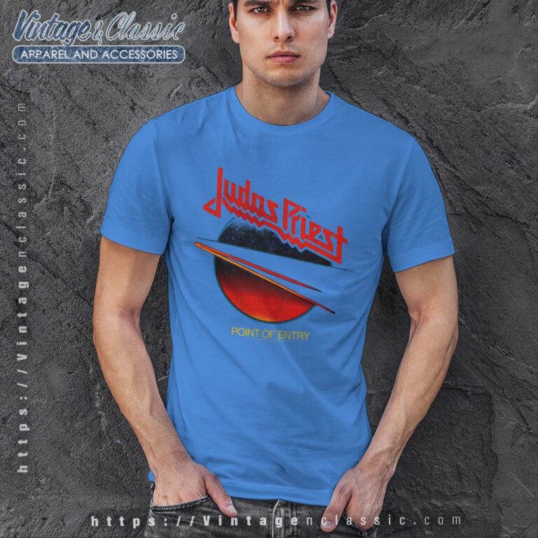 Judas Priest Point Of Entry Tshirt Judas Priest Point Of Entry Tshirt
