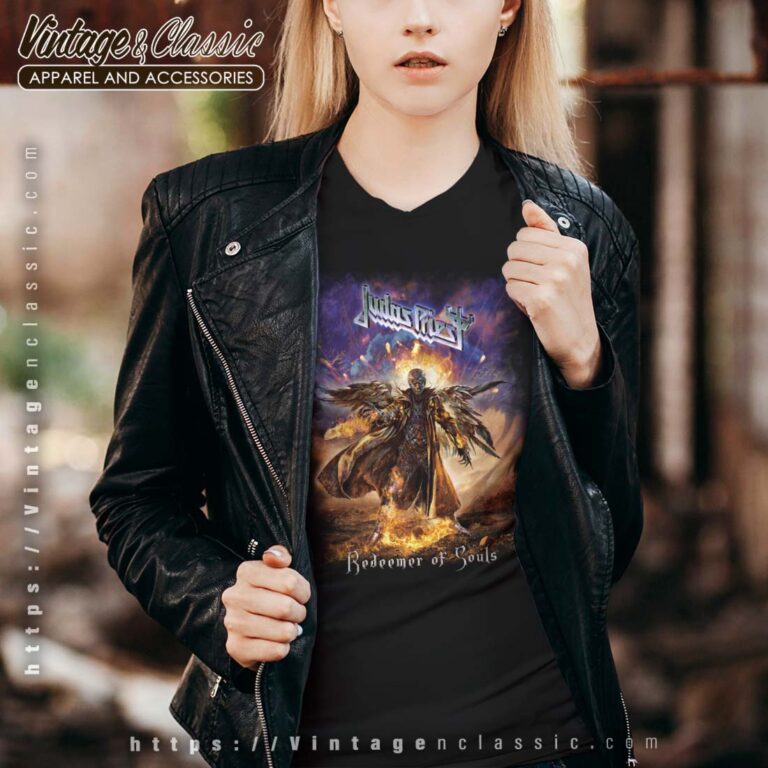 Judas Priest Redeemer Of Souls Vneck Judas Priest Redeemer Of Souls Vneck