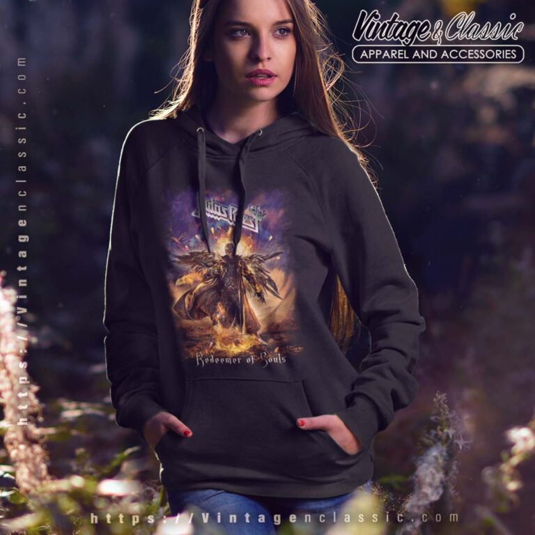 Judas Priest Redeemer Of Souls Women Hoodie Judas Priest Redeemer Of Souls Women Hoodie