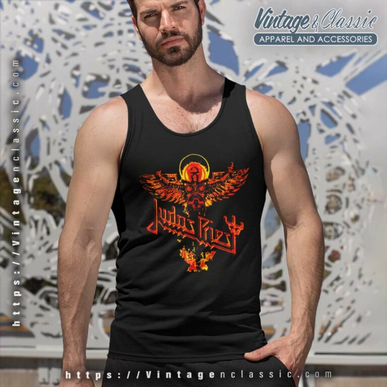 Judas Priest Retribution Tank Top Racerback Judas Priest Retribution Tank Top Racerback