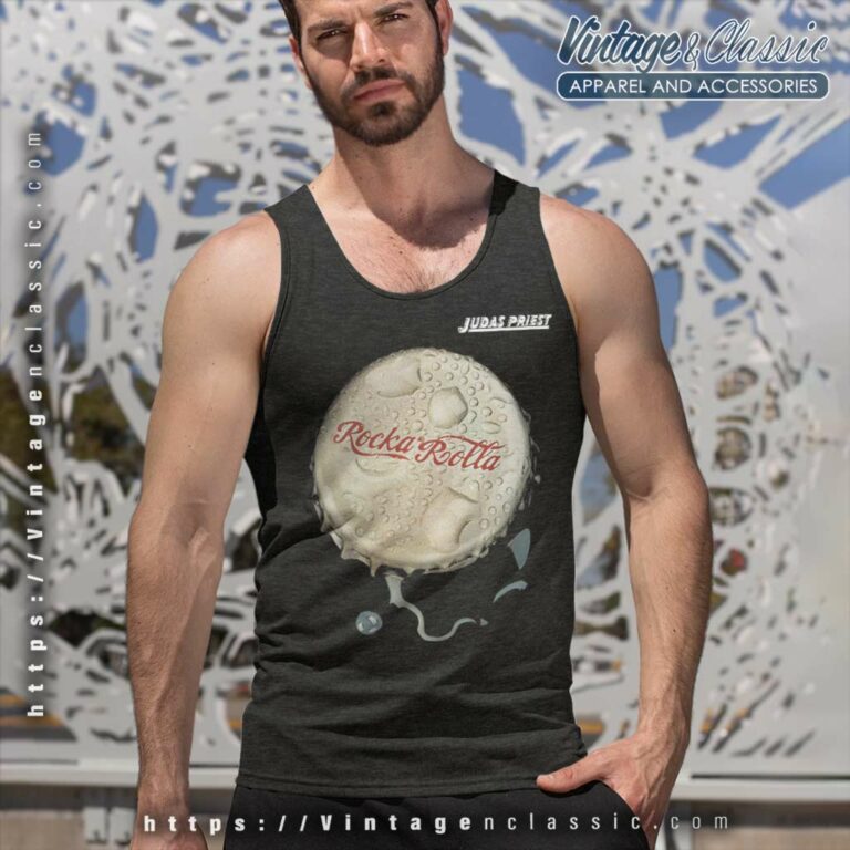 Judas Priest Rocka Rolla Tank Top Racerback Judas Priest Rocka Rolla Tank Top Racerback