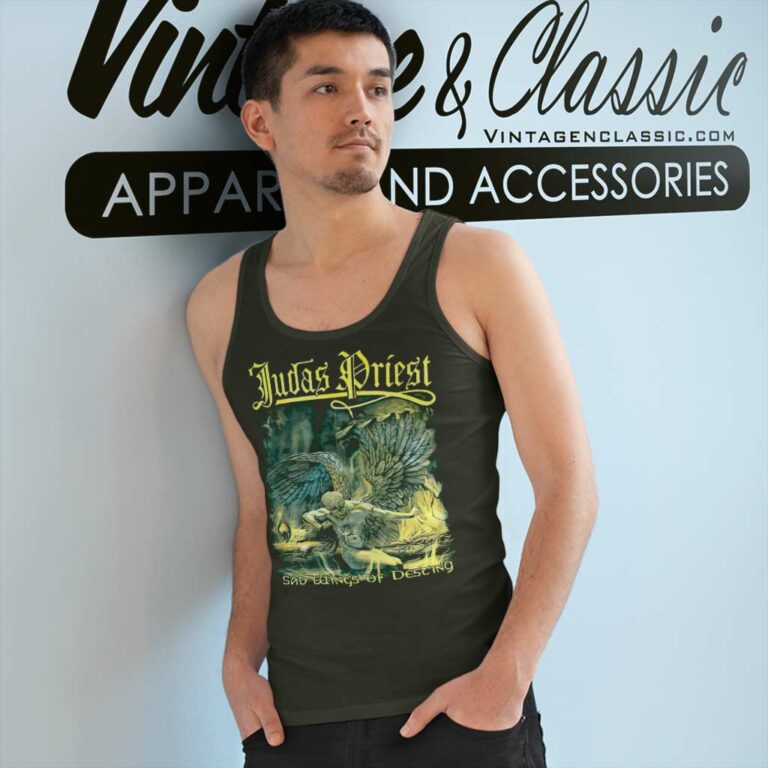 Judas Priest Sad Wings Of Destiny Tank Top Racerback Judas Priest Sad Wings Of Destiny Tank Top Racerback