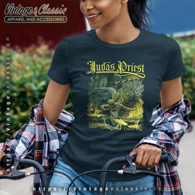 Judas Priest Sad Wings Of Destiny Women TShirt Judas Priest Sad Wings Of Destiny Women TShirt