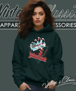 Judas Priest Shirt British Steel Hand Triangle 1 Judas Priest Shirt British Steel Hand Triangle Hoodie