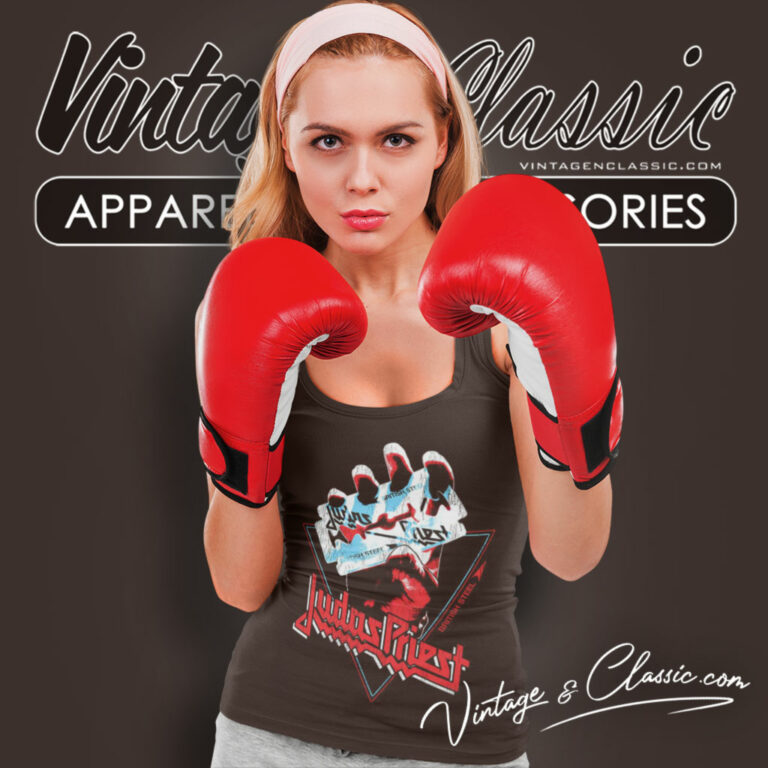 Judas Priest Shirt British Steel Hand Triangle Tank Top Racerback Judas Priest Shirt British Steel Hand Triangle Tank Top Racerback