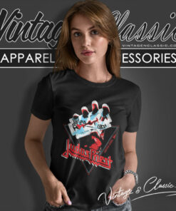 Judas Priest Shirt British Steel Hand Triangle