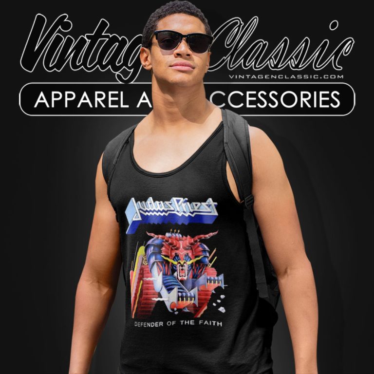 Judas Priest Shirt Defender Of The Faith Tank Top Racerback Judas Priest Shirt Defender Of The Faith Tank Top Racerback