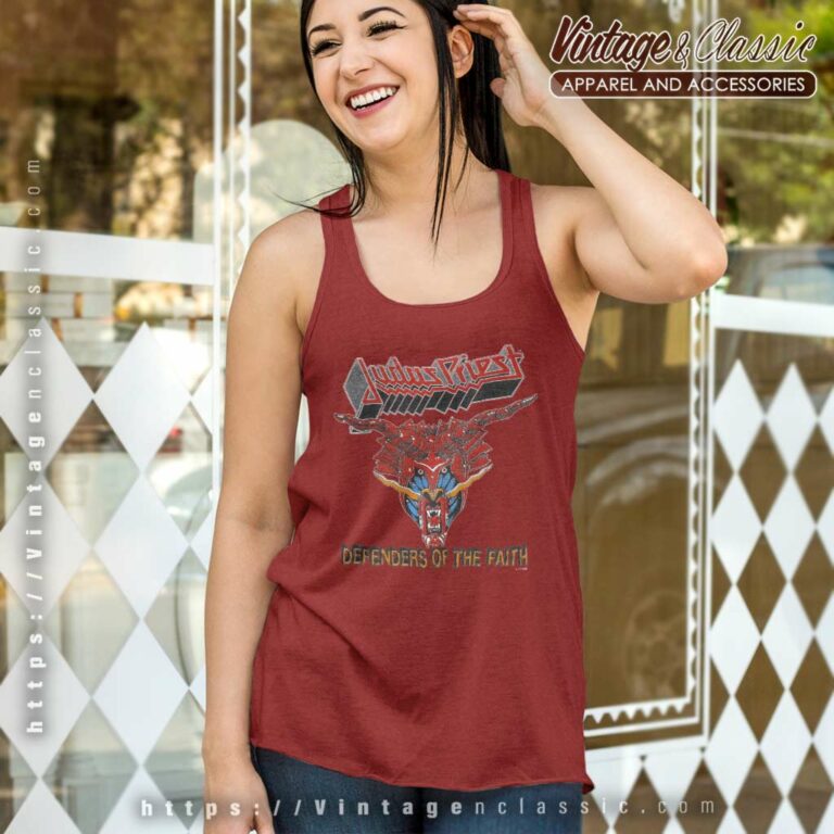 Judas Priest Shirt Defenders Of The Faith Tank Top Racerback Judas Priest Shirt Defenders Of The Faith Tank Top Racerback