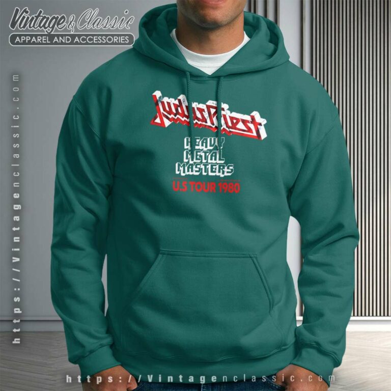 Judas Priest Shirt Masters Us Tour 1980 Hoodie Judas Priest Shirt Masters Us Tour 1980 Hoodie
