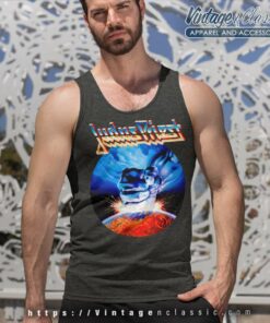 Judas Priest Shirt Ram It Down Europe Tour Tank Top Racerback