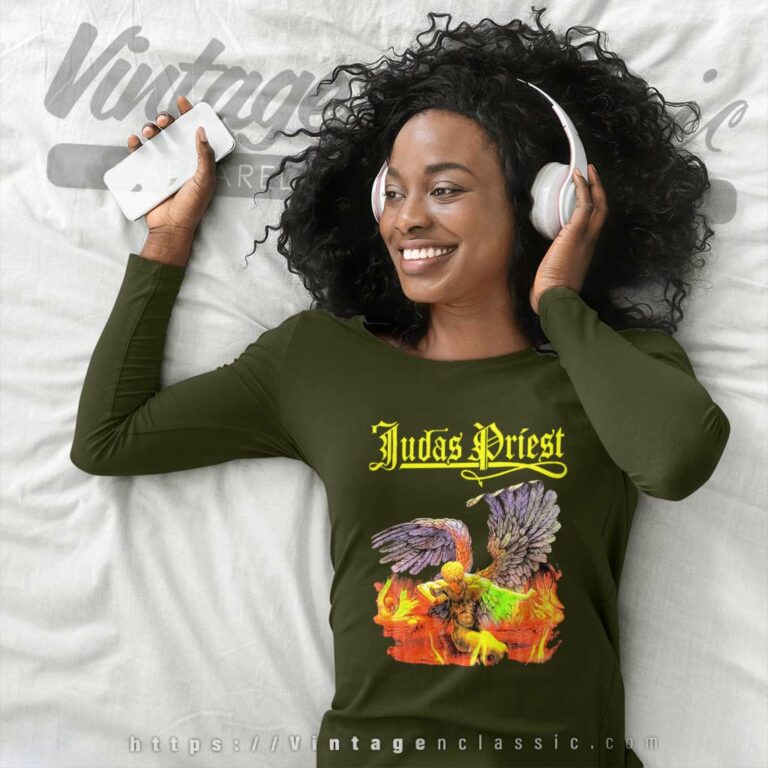 Judas Priest Shirt Sad Wings Of Destiny Long Sleeve Tee Judas Priest Shirt Sad Wings Of Destiny Long Sleeve Tee
