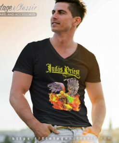 Judas Priest Shirt Sad Wings Of Destiny 5 Judas Priest Shirt Sad Wings Of Destiny V Neck TShirt